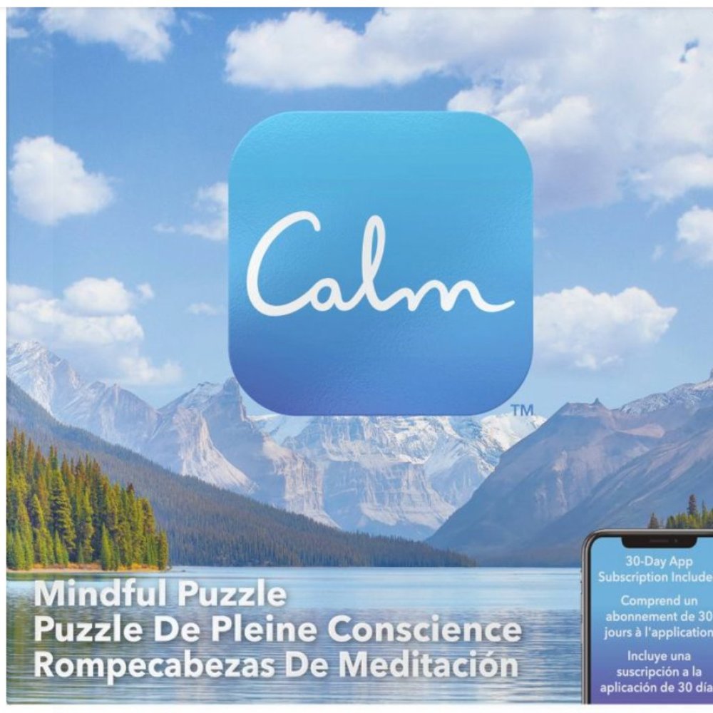 Calm 300 pieces Jasper Lake puzzle 24” x 18” NWT